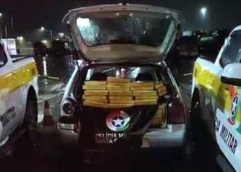 4 mil maços de cigarros contrabandeados são apreendidos em Chapecó (Vídeo)