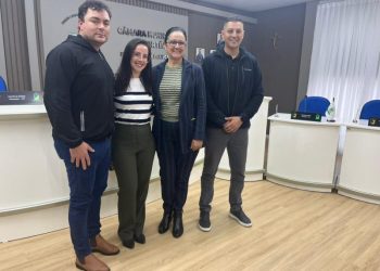 Nova promotora de Justiça da comarca de Campos Novos visita Câmara de Vereadores de Zortéa