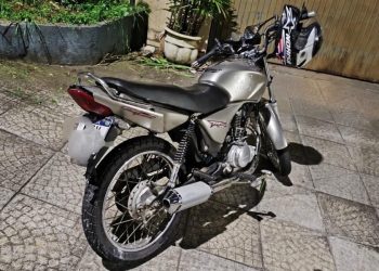 Motociclista foge de abordagem da Polícia Militar e sofre acidente em Joaçaba