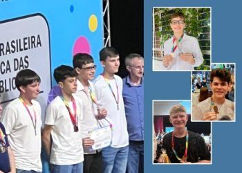 Piratuba: Escola Municipal Professora Amélia Hepp é destaque na cerimônia regional da 19ª OBMEP 2024