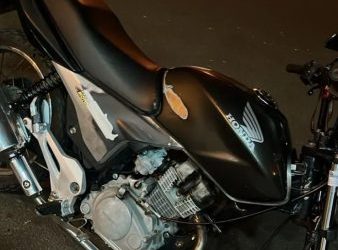 Moto furtada em Piratuba é recuperada e polícia prende homem em Marcelino Ramos