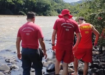 Corpo em decomposição é encontrado às margens do Rio do Peixe em Joaçaba