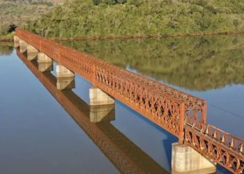 Projeto de assoalhamento metálico da ponte rodoferroviária de Marcelino Ramos avança em Brasília