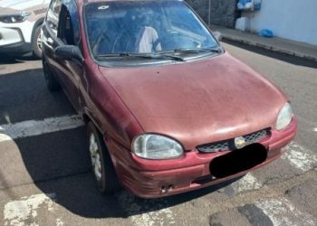 Veículo furtado é recuperado pela Polícia Militar em Herval d’Oeste