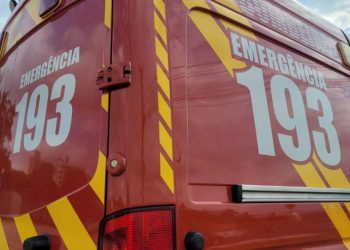 Motociclista fica ferida após queda no acesso Cidade Alta em Capinzal