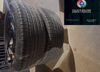 Polícia Militar prende suspeito e recupera pneus furtados na região