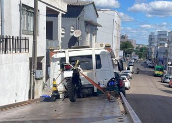 Polícia Militar cumpre mandado de prisão e infração de trânsito em Campos Novos