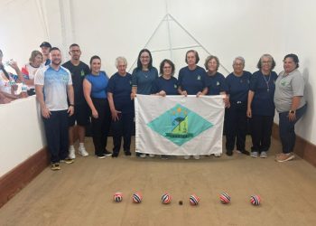 Zortéa assegura classificação para a etapa estadual do JASTI com a bocha feminina e dominó masculino