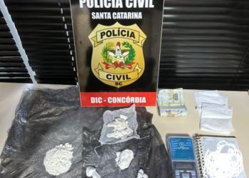 Operação policial desarticula ponto de tráfico e prende três pessoas em Irani