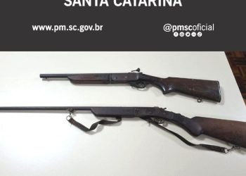 Homem é preso por ameaçar esposa com foice em Concórdia