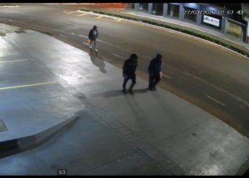 Incêndio em garagem de veículos em Campos Novos pode ter sido criminoso