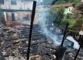 Bombeiros utilizam 7 mil litros de água para conter incêndio em Videira