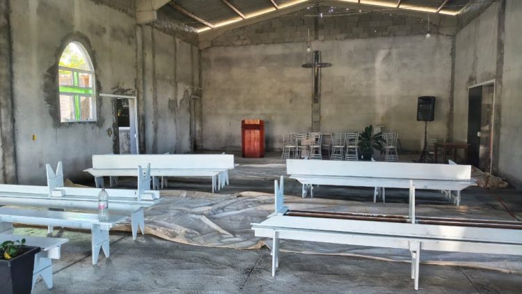 Retomada das obras da capela no Loteamento João Lanhi impulsiona almoço caboclo para arrecadar recursos