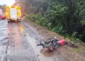 Motociclista morre após colisão com carro na BR-282, no Oeste de SC